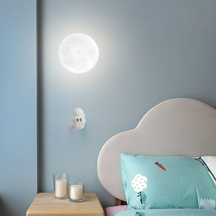 Children's Room Moon Wall Lamp Modern Minimalist