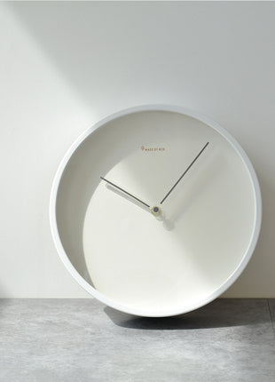 Modern Minimalist Living Room Metal Wall Clock