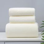 White / 4PCs Bath Towel