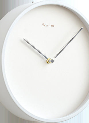 Modern Minimalist Living Room Metal Wall Clock