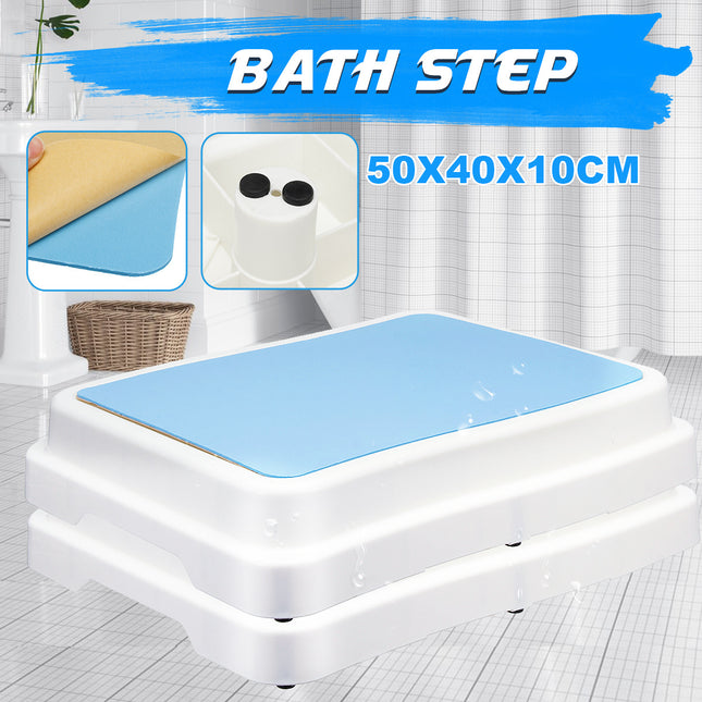 Non-slip Plastic Toilet Bathroom Ladder