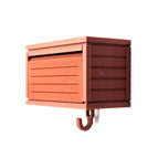 Striped Garage Brown