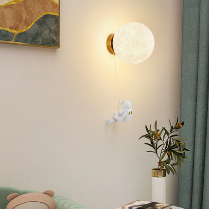 Children's Room Moon Wall Lamp Modern Minimalist