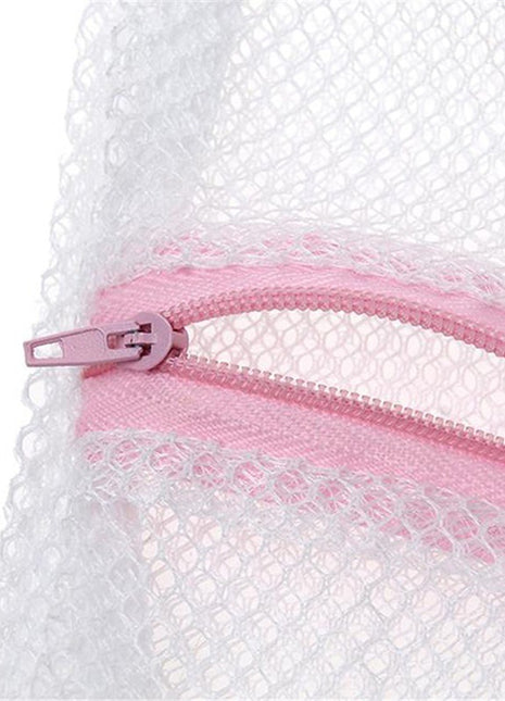White Mesh Laundry Bag