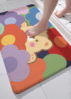 Hide Cat Flowers Bear / 40X60cm