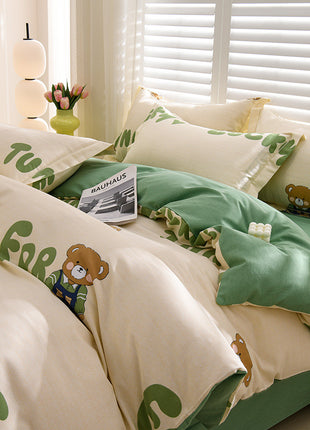 Washed Cotton Bedding Set