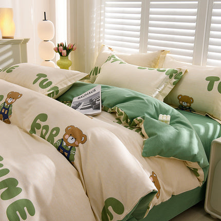 Washed Cotton Bedding Set