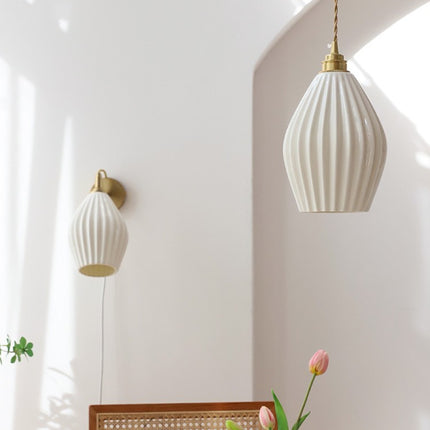 Brass Bedside Wall Light