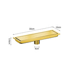 10x30cm Gold