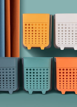 Wall-Mounted Foldable Laundry Basket