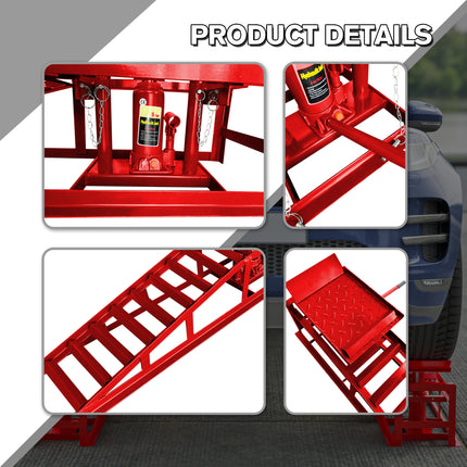 2-Pack Low-Profile Car Ramps