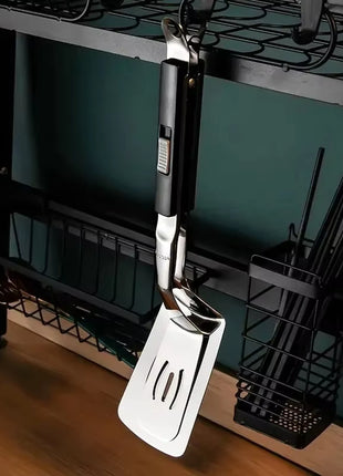 Stainless Steel Grill Spatula Tongs