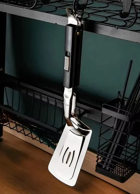 Stainless Steel Grill Spatula Tongs