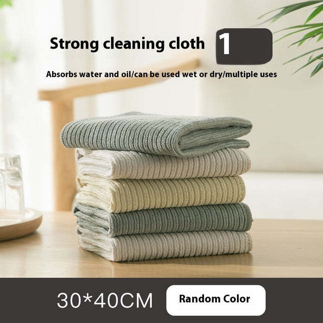 Strong Decontamination Rag Kitchen Microfiber Rag Home