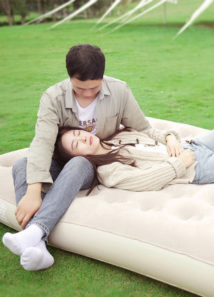 Cama flotante plegable con flocado engrosado