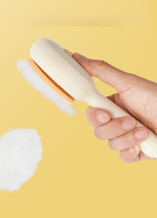 Self-Cleaning Cat Hair Removal Brush