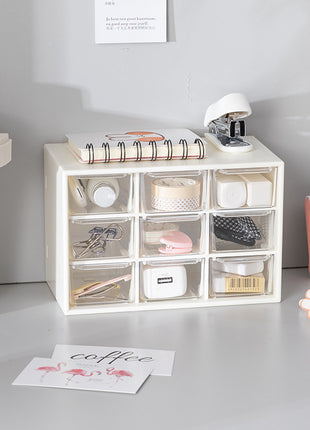 Transparent Desktop Storage Box