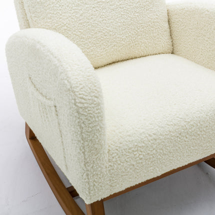 COOLMORE Living Room Comfortable Rocking Chair Living Room Chair