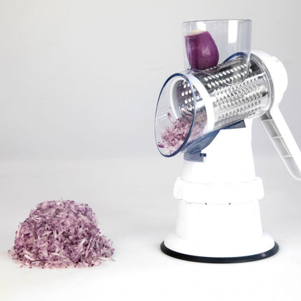 Cortador de verduras 3 en 1, accesorios de cocina manuales, rallador