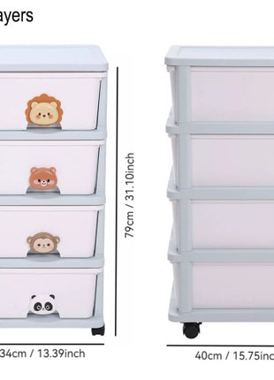 4-Drawer Storage Organizer