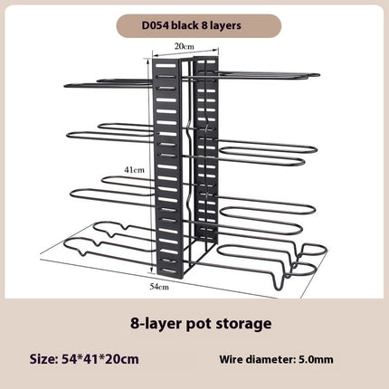Foldable Kitchen Rack
