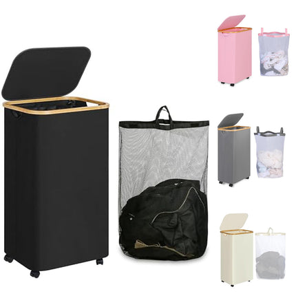 Cesta de lavandería plegable