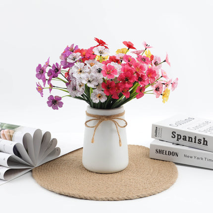 Artificial Spring Grass Flowers Decor