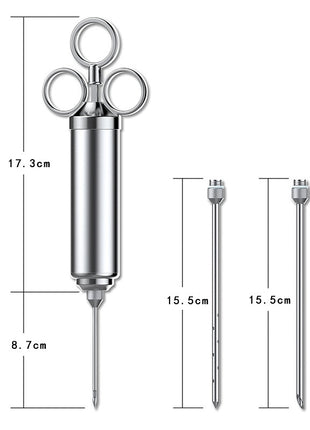 BBQ Meat Injector Seasoning Needle