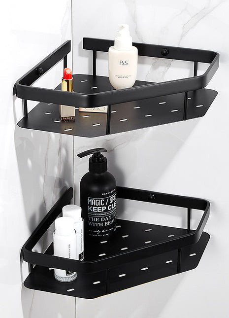 Brass Bathroom Wall Shelf