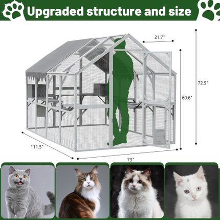 Large Outdoor Cat Enclosure