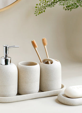 Hotel Bathroom Accessory Set