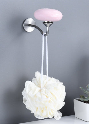 Jabonera magnética para baño tipo S
