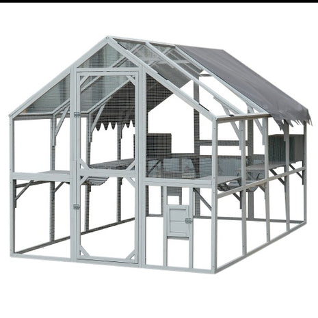 Large Outdoor Cat Enclosure