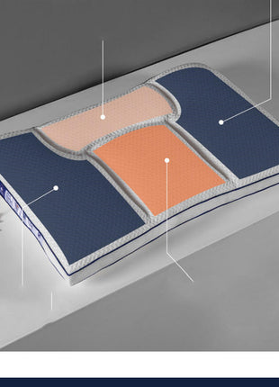 Almohada de soja antibacteriana y antiácaros que ayuda a dormir.