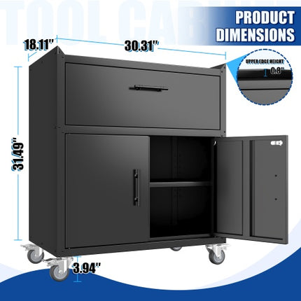 2-Door Garage Tool Cabinet