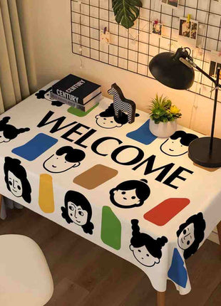 Cartoon Rectangular Tablecloth