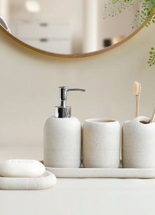 Hotel Bathroom Accessory Set