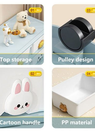4-Drawer Storage Organizer