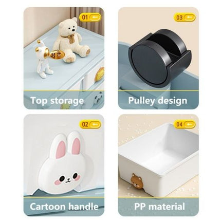 4-Drawer Storage Organizer