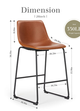 Sillas de comedor para la isla de cocina de la oficina en casa