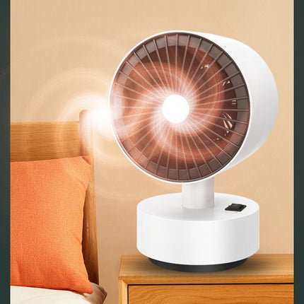 Desktop Warm Air Blower Home Office Shaking Head