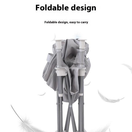 Silla de comedor para niños portátil y plegable