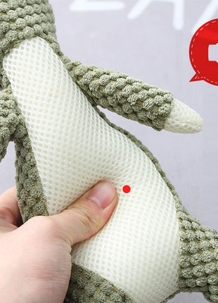 Plush Cartoon Dog Squeaky Toy ⭐