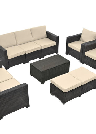 Juego de muebles de patio 