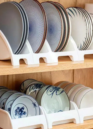 Estante multifuncional para vajilla de cocina