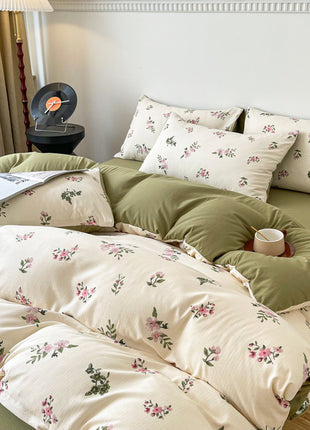 Jacquard 4-Piece Bedding Se