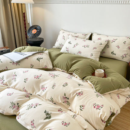 Jacquard 4-Piece Bedding Se