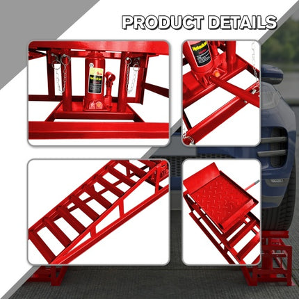 2-Pack 5-Ton Low-Profile Car Ramps