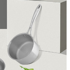Juego de utensilios de cocina antiadherentes de fondo plano sin revestimiento Instale el juego completo