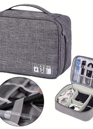 Travel Electronics Organizer Bag
